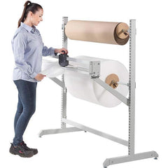 Treston - Packing Material Rotary Cutters, Storage Stands & Work Stations Type: Rolling Stand Bracket Contents: Brackets for Attaching Cutter to Packing Material Roll Stands - Exact Tool & Supply
