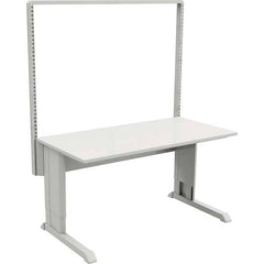 Treston - Stationary Work Benches, Tables Type: Laminate Top Concept Frame Work Bench Top Material: Laminate - Exact Tool & Supply