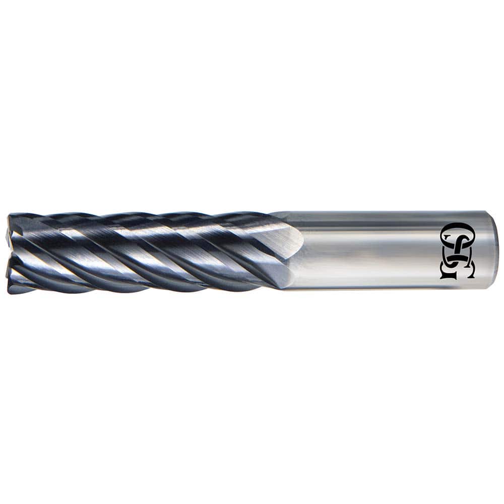 OSG - VGM6 3/4" Diam 6-Flute Carbide 0.12" Corner Radius End Mill - Exact Tool & Supply