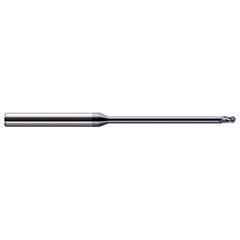 Harvey Tool - Ball End Mills; Mill Diameter (Inch): 1/16 ; Mill Diameter (Decimal Inch): 0.0620 ; Number of Flutes: 3 ; Length of Cut (Inch): 3/32 ; Length of Cut (Decimal Inch): 0.0930 ; Material: Solid Carbide - Exact Tool & Supply
