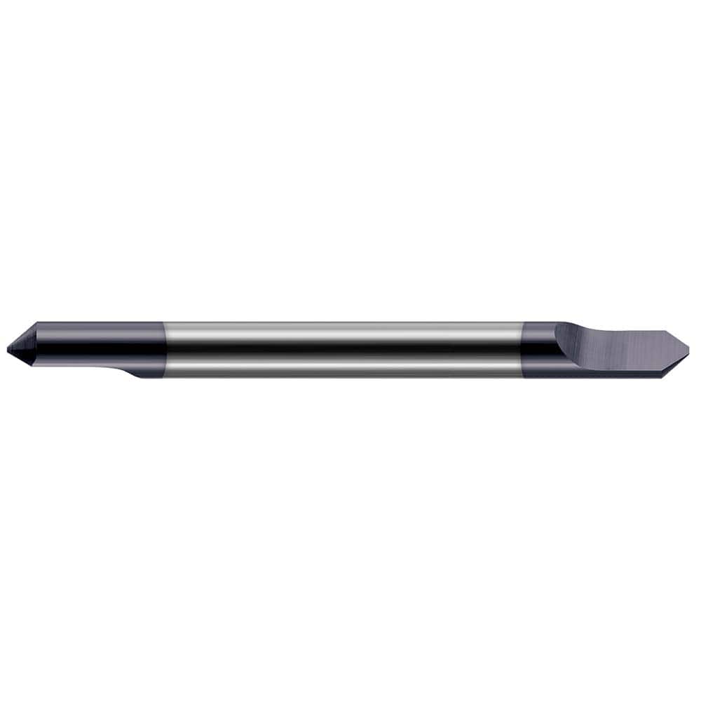 Harvey Tool - 90° 1/8" Diam 2" OAL Tipped Off Engraving Cutters - Exact Tool & Supply