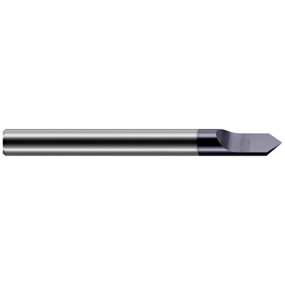 Harvey Tool - 90° 6mm Diam 63mm OAL Pointed Engraving Cutters - Exact Tool & Supply
