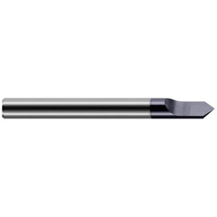 Harvey Tool - 90° 3/16" Diam 4" OAL Pointed Engraving Cutters - Exact Tool & Supply