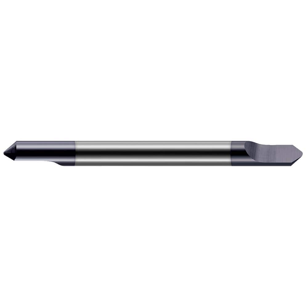 Harvey Tool - 90° 1/8" Diam 2" OAL Tip Radius Engraving Cutters - Exact Tool & Supply