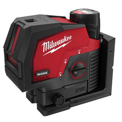 Milwaukee Tool - Laser Levels; Level Type: Cross Line & Plumb Points ; Maximum Measuring Range (Feet): 125 ; Number of Beams: 2 ; Beam Color: Green ; Accuracy: 0.125" ; Description: The MILWAUKEE? M12? Green Cross Line & Plumb Points Laser Kit offers 15+ - Exact Tool & Supply