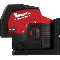 Milwaukee Tool - Laser Levels; Level Type: Cross Line & Plumb Points ; Maximum Measuring Range (Feet): 125 ; Number of Beams: 2 ; Beam Color: Green ; Accuracy: 0.125" ; Description: The MILWAUKEE? M12? Green Cross Line & Plumb Points Laser Kit offers 15+ - Exact Tool & Supply