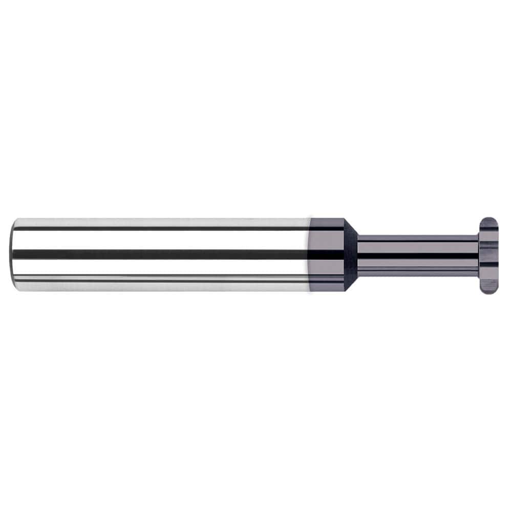 Harvey Tool - 3/32" Cut Diam, 1/32" Cut Width, 1/8" Shank, Straight-Tooth Woodruff Keyseat Cutter - Exact Tool & Supply