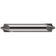 Harvey Tool - 0.025" Radius, 1/8" Diam, 2 Flute Solid Carbide Corner Rounding End Mill - Exact Tool & Supply
