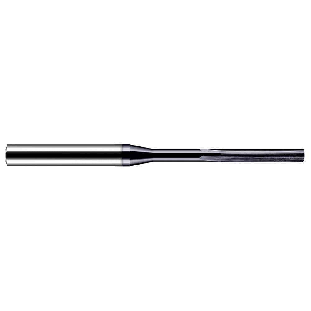 Harvey Tool - 1.6mm Diam 4-Flute Straight Shank Straight Flute Solid Carbide Chucking Reamer - Exact Tool & Supply