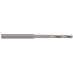 Harvey Tool - 4mm Diam 4-Flute Straight Shank Helical Flute Solid Carbide Chucking Reamer - Exact Tool & Supply