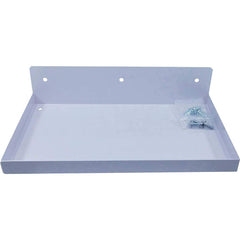 Triton - Peg Board Accessories; Type: Pegboard Shelf ; For Use With: DuraBoard; 1/4" & 1/8" Pegboards ; Color: White ; Contents: Shelf - Exact Tool & Supply