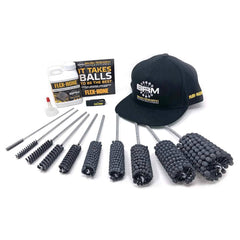 Brush Research Mfg. - Flexible Hones; Minimum Bore Diameter (Inch): 1/4 ; Minimum Bore Diameter (Decimal Inch): 0.2500 ; Minimum Bore Diameter (mm): 6.400 ; Maximum Bore Diameter (Decimal Inch): 2.0000 ; Maximum Bore Diameter (Inch): 2 ; Maximum Bore Dia - Exact Tool & Supply