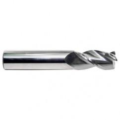 1/2 TuffCut X-AL 3 Fl Center Cutting Aluminum Finisher End Mill .090R - Exact Tool & Supply