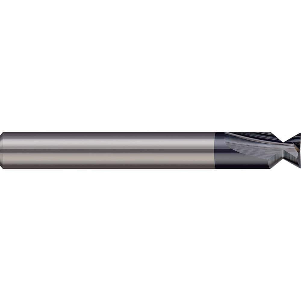 Harvey Tool - 6° 1/4" Cut Diam, 1/2" Cut Width, Solid Carbide Dovetail Cutter - Exact Tool & Supply