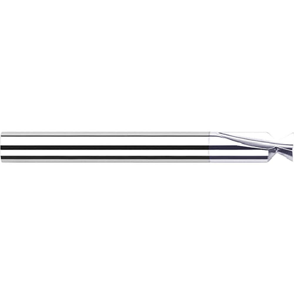 Harvey Tool - 48° 2.1mm Cut Diam, 0.085" Cut Width, Solid Carbide Dovetail Cutter - Exact Tool & Supply