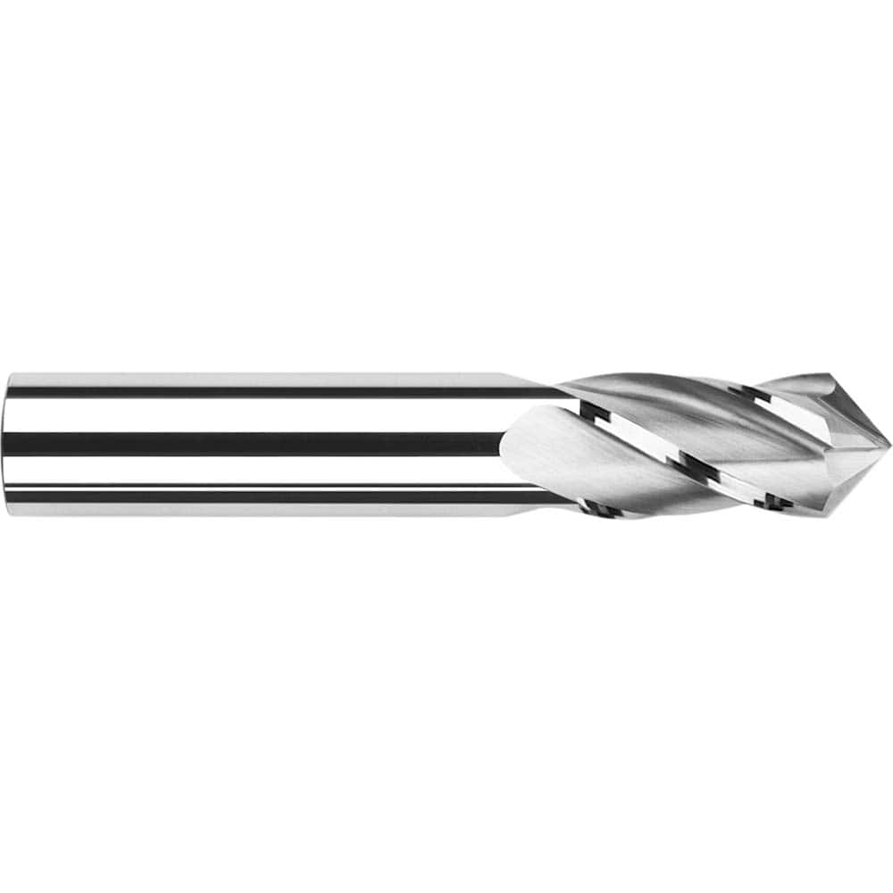 Harvey Tool - Drill Mills; Material: Solid Carbide ; Mill Diameter (Inch): 1/8 ; Mill Diameter (Decimal Inch): 0.1250 ; Shank Diameter (Inch): 1/8 ; Shank Diameter (Decimal Inch): 0.1250 ; Length of Cut (Inch): 1/2 - Exact Tool & Supply