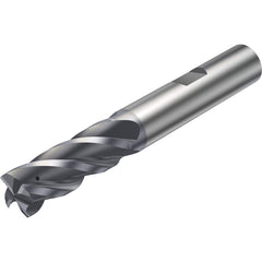 Sandvik Coromant - Corner Radius & Corner Chamfer End Mills; Mill Diameter (mm): 20.00 ; Mill Diameter (Decimal Inch): 0.7870 ; End Type: Corner Chamfer ; Chamfer Width (mm): 0.250 ; Number of Flutes: 4 ; Material: Solid Carbide - Exact Tool & Supply