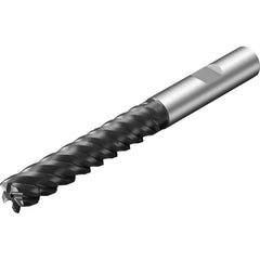 Sandvik Coromant - Corner Radius & Corner Chamfer End Mills; Mill Diameter (mm): 12.00 ; Mill Diameter (Decimal Inch): 0.4720 ; End Type: Corner Radius ; Corner Radius (mm): 3 ; Corner Radius (Decimal Inch): 0.118 ; Number of Flutes: 5 - Exact Tool & Supply