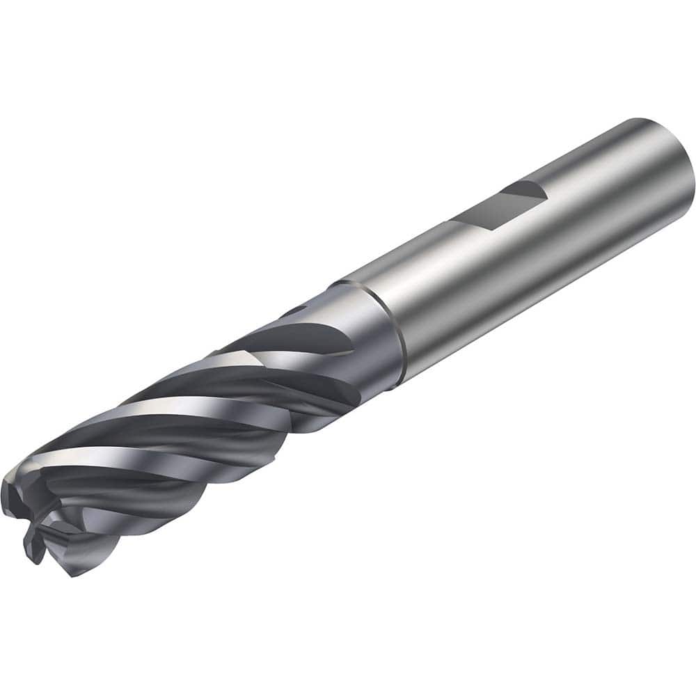 Sandvik Coromant - Corner Radius & Corner Chamfer End Mills; Mill Diameter (mm): 16.00 ; Mill Diameter (Decimal Inch): 0.6300 ; End Type: Corner Chamfer ; Chamfer Width (mm): 0.250 ; Number of Flutes: 5 ; Material: Solid Carbide - Exact Tool & Supply