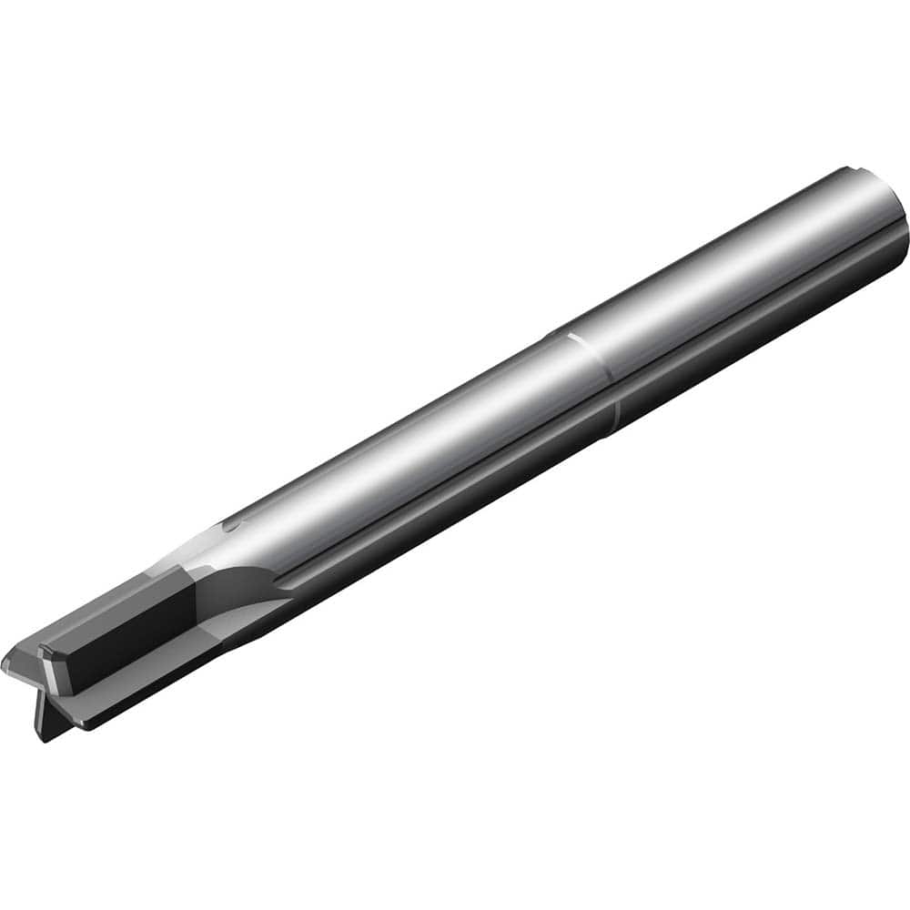 Sandvik Coromant - Corner Radius & Corner Chamfer End Mills; Mill Diameter (mm): 12.00 ; Mill Diameter (Decimal Inch): 0.4720 ; End Type: Corner Chamfer ; Chamfer Width (mm): 1.440 ; Number of Flutes: 4 ; Material: Solid Carbide - Exact Tool & Supply