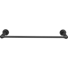 American Standard - Washroom Shelves, Soap Dishes & Towel Holders; Type: Towel Bar ; Material: Metal; Brass ; Length (Inch): 18 ; Width (Inch): 2 ; Depth (Inch): 3.875 ; Finish/Coating: Matte Black - Exact Tool & Supply
