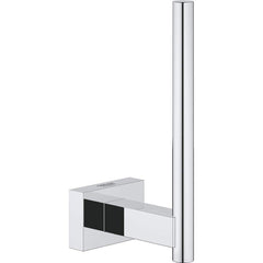 Grohe - Washroom Shelves, Soap Dishes & Towel Holders; Type: Spare Toilet Paper Holder ; Material: Metal ; Length (Inch): 4-3/4 ; Width (Inch): 1.75 ; Depth (Inch): 2.3622 ; Finish/Coating: Chrome - Exact Tool & Supply