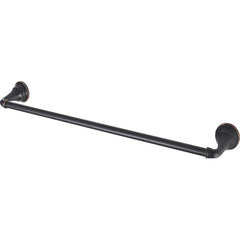 American Standard - Washroom Shelves, Soap Dishes & Towel Holders; Type: Towel Bar ; Material: Metal ; Length (Inch): 18 ; Width (Inch): 2-3/16 ; Depth (Inch): 3.4375 ; Finish/Coating: Bronze - Exact Tool & Supply
