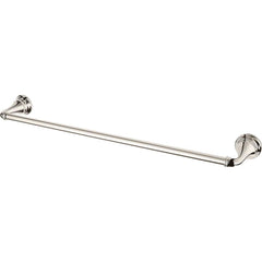 American Standard - Washroom Shelves, Soap Dishes & Towel Holders; Type: Towel Bar ; Material: Metal ; Length (Inch): 24 ; Width (Inch): 2-3/16 ; Depth (Inch): 3.4375 ; Finish/Coating: Polished Nickel - Exact Tool & Supply