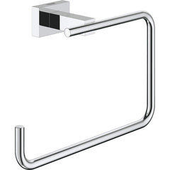Grohe - Washroom Shelves, Soap Dishes & Towel Holders; Type: Towel Ring ; Material: Metal ; Length (Inch): 7-1/4 ; Width (Inch): 4-5/8 ; Depth (Inch): 2.32 ; Finish/Coating: Chrome - Exact Tool & Supply