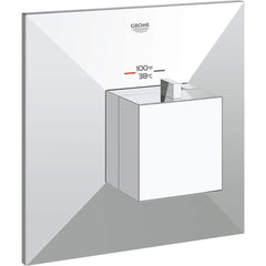 Grohe - Tub & Shower Faucets; Type: Valve Only Trim kit ; Style: Allure Brilliant ; Design: Check Valve ; Material: Metal ; Handle Type: Lever ; Handle Material: Metal - Exact Tool & Supply