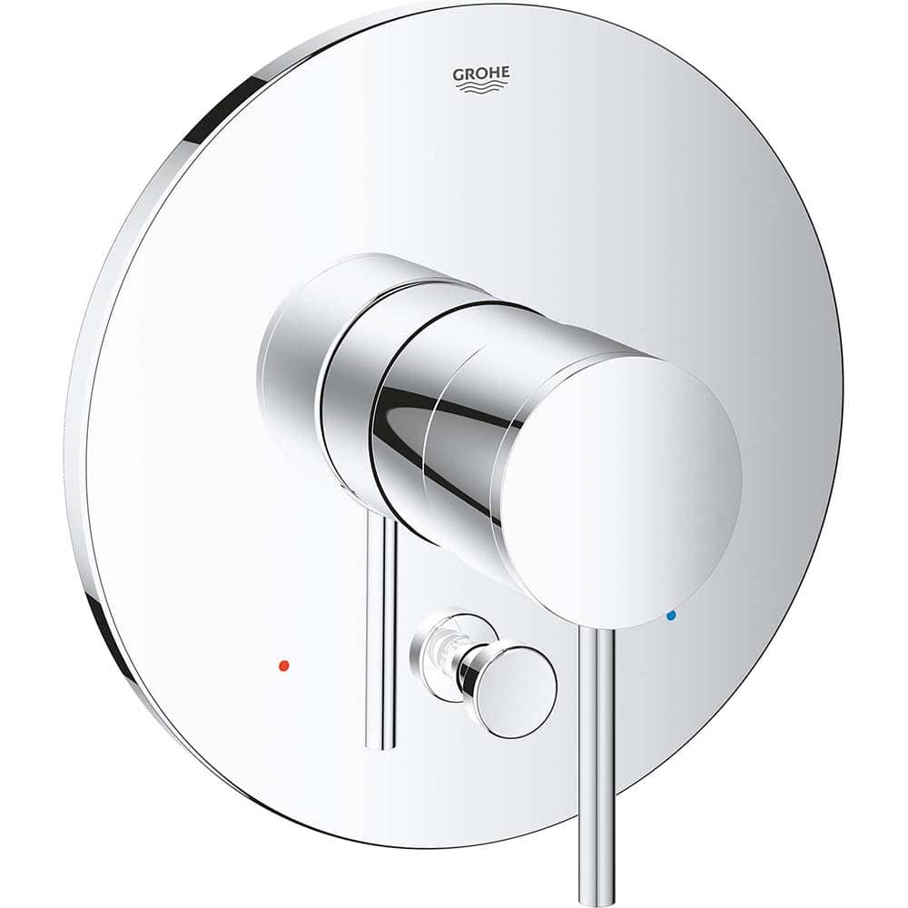Grohe - Tub & Shower Faucets; Type: Valve Only Trim kit ; Style: Atrio New ; Design: Temp/Press Valve ; Material: Plastic ; Handle Type: Lever ; Handle Material: Metal - Exact Tool & Supply