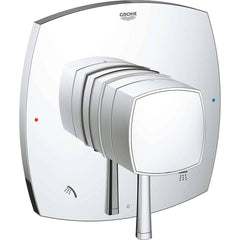 Grohe - Tub & Shower Faucets; Type: Valve Only Trim kit ; Style: Grandera ; Design: Temp/Press Valve ; Material: Metal ; Handle Type: Lever ; Handle Material: Metal - Exact Tool & Supply