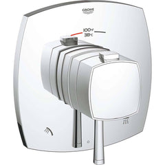 Grohe - Tub & Shower Faucets; Type: Valve Only Trim kit ; Style: Grandera ; Design: 2-Way ; Material: Metal ; Handle Type: Lever ; Handle Material: Metal - Exact Tool & Supply