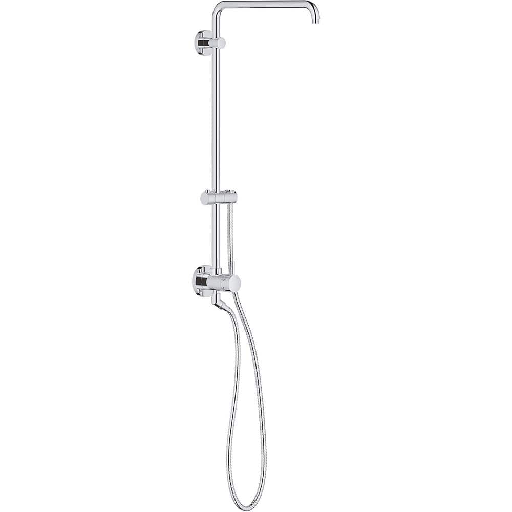 Grohe - Tub & Shower Faucets; Type: Shower System ; Style: Retro-Fit ; Design: Unassembled Package ; Material: Metal ; Handle Type: Lever ; Handle Material: Metal - Exact Tool & Supply