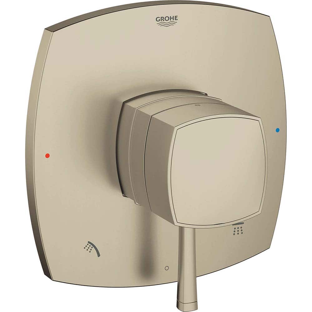 Grohe - Tub & Shower Faucets; Type: Valve Only Trim kit ; Style: Grandera ; Design: 2-Way ; Material: Metal ; Handle Type: Lever ; Handle Material: Metal - Exact Tool & Supply