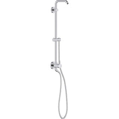 Grohe - Tub & Shower Faucets; Type: Shower System ; Style: Retro-Fit ; Design: Assembled Package ; Material: Metal ; Handle Type: Lever ; Handle Material: Metal - Exact Tool & Supply