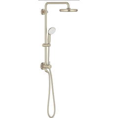 Grohe - Tub & Shower Faucets; Type: Shower System ; Style: Retro-Fit ; Design: Assembled Package ; Material: Metal ; Handle Type: Lever ; Handle Material: Metal - Exact Tool & Supply