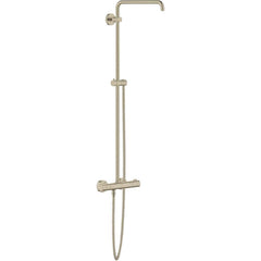 Grohe - Tub & Shower Faucets; Type: Shower System ; Style: Euphoria ; Design: Assembled Package ; Material: Metal ; Handle Type: Knob ; Handle Material: Metal - Exact Tool & Supply