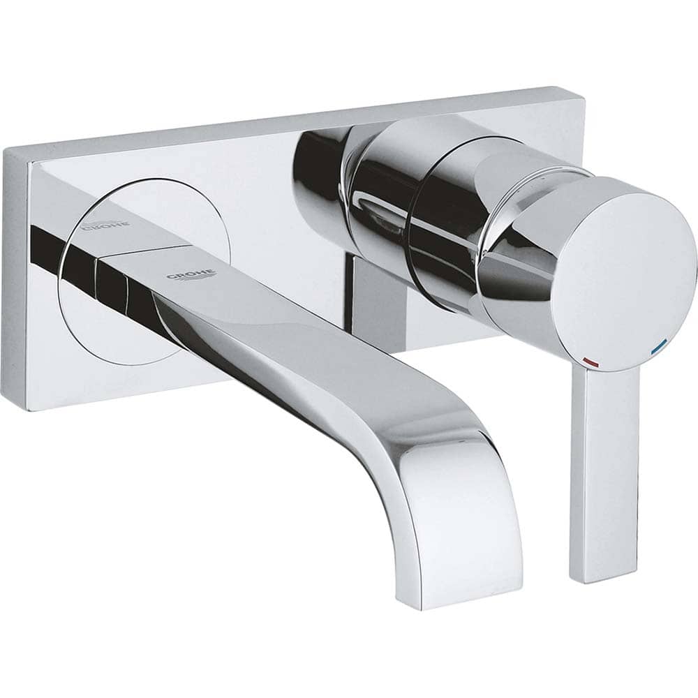 Grohe - Tub & Shower Faucets; Type: Tub faucet ; Style: Allure ; Design: Ceramic Mixing Cartridge ; Material: Brass ; Handle Type: Lever ; Handle Material: Metal - Exact Tool & Supply