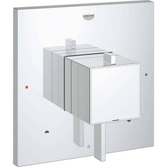 Grohe - Tub & Shower Faucets; Type: Valve Only Trim kit ; Style: Eurocube ; Design: Temp/Press Valve ; Material: Metal ; Handle Type: Lever ; Handle Material: Metal - Exact Tool & Supply