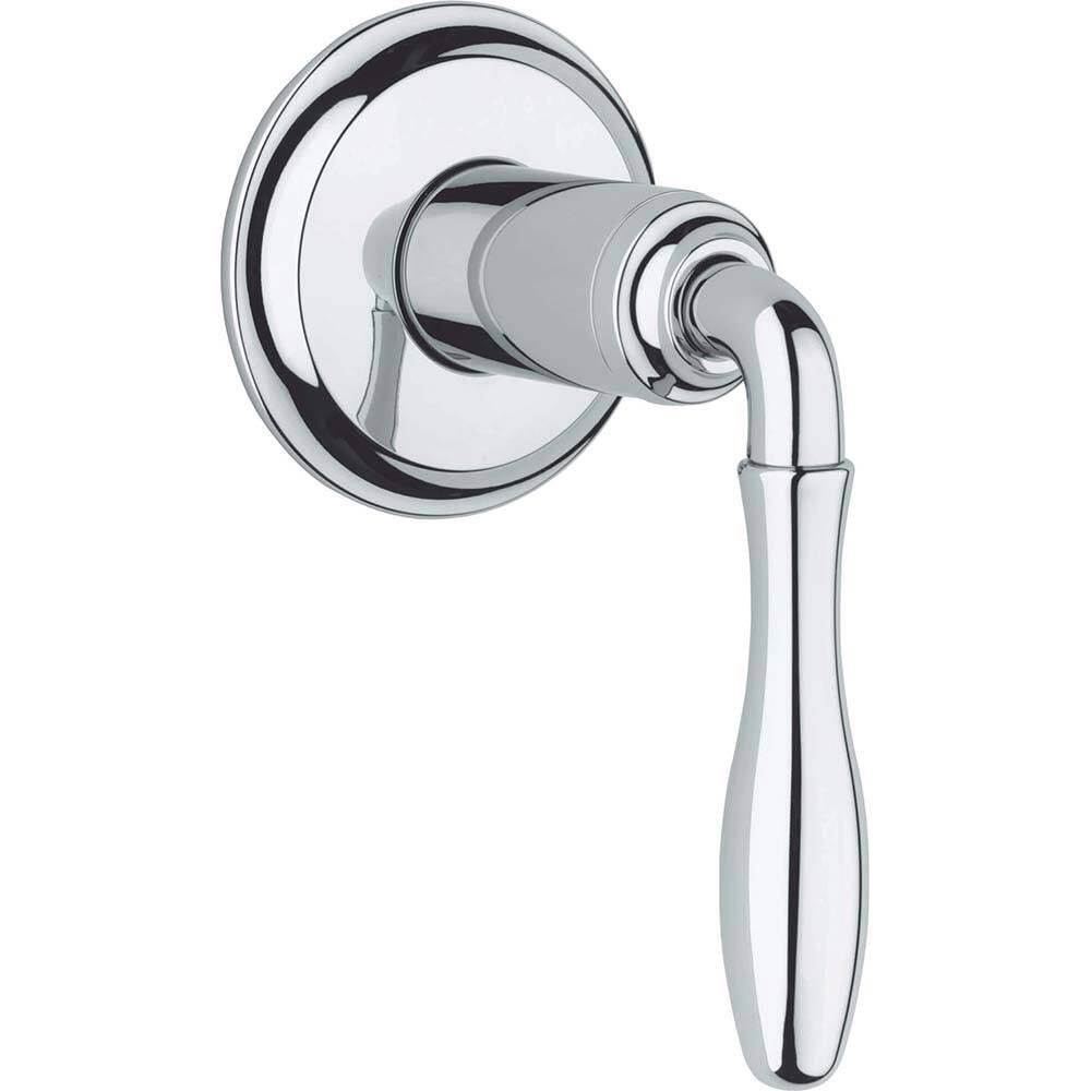Grohe - Tub & Shower Faucets; Type: Valve Only Trim kit ; Style: Seabury ; Design: One Handle ; Material: Metal ; Handle Type: Lever ; Handle Material: Metal - Exact Tool & Supply