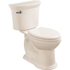 American Standard - Toilets; Type: Elongated Toilet ; Bowl Shape: Elongated ; Mounting Style: Floor ; Gallons Per Flush: 1.28 ; Overall Height: 30.8125 ; Overall Width: 19.75 - Exact Tool & Supply