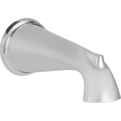 American Standard - Shower Heads & Accessories; Type: Tub Spout ; Material: Metal ; GPM: 2.50 ; Face Diameter: 7.75 (Inch); Finish/Coating: Polished Chrome ; Settings: Spray, Pulse, Combination Pulse-Massage - Exact Tool & Supply