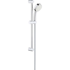 Grohe - Shower Heads & Accessories; Type: Hand Shower ; Material: Metal ; GPM: 1.50 ; Face Diameter: 4 (Inch); Finish/Coating: Polished Chrome ; Settings: Spray, Pulse, Combination Pulse-Massage - Exact Tool & Supply