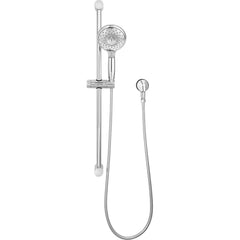 American Standard - Shower Heads & Accessories; Type: Hand Shower ; Material: Metal ; GPM: 1.80 ; Face Diameter: 5 (Inch); Finish/Coating: Polished Chrome ; Settings: Spray, Pulse, Combination Pulse-Massage - Exact Tool & Supply