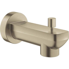 Grohe - Shower Heads & Accessories; Type: Tub Spout ; Material: Metal ; GPM: 2.50 ; Face Diameter: 4.75 (Inch); Finish/Coating: Brushed; Nickel ; Settings: Spray, Pulse, Combination Pulse-Massage - Exact Tool & Supply