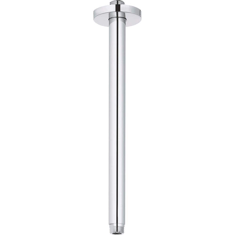 Grohe - Shower Heads & Accessories; Type: Shower arm ; Material: Metal ; Finish/Coating: Polished Chrome - Exact Tool & Supply