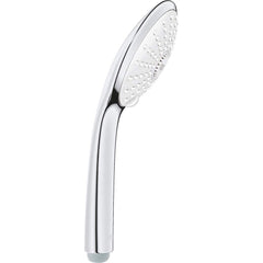 Grohe - Shower Heads & Accessories; Type: Hand Shower ; Material: Metal ; GPM: 2.50 ; Face Diameter: 4.625 (Inch); Finish/Coating: Polished Chrome ; Settings: Spray, Pulse, Combination Pulse-Massage - Exact Tool & Supply