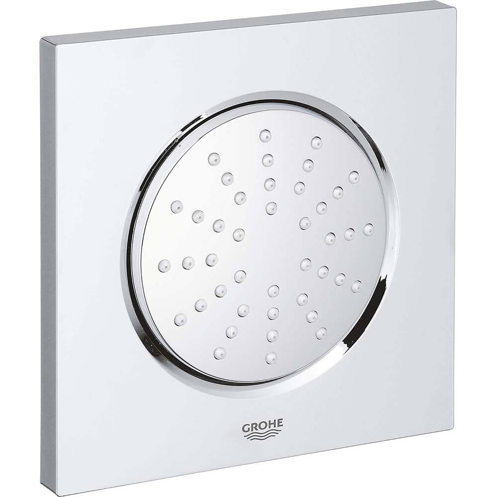 Grohe - Shower Heads & Accessories; Type: Body Shower ; Material: Metal ; GPM: 2.50 ; Face Diameter: 5 (Inch); Finish/Coating: Polished Chrome ; Settings: Spray, Pulse, Combination Pulse-Massage - Exact Tool & Supply