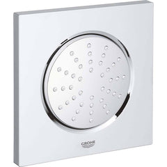 Grohe - Shower Heads & Accessories; Type: Body Shower ; Material: Metal ; GPM: 2.50 ; Face Diameter: 5 (Inch); Finish/Coating: Polished Chrome ; Settings: Spray, Pulse, Combination Pulse-Massage - Exact Tool & Supply